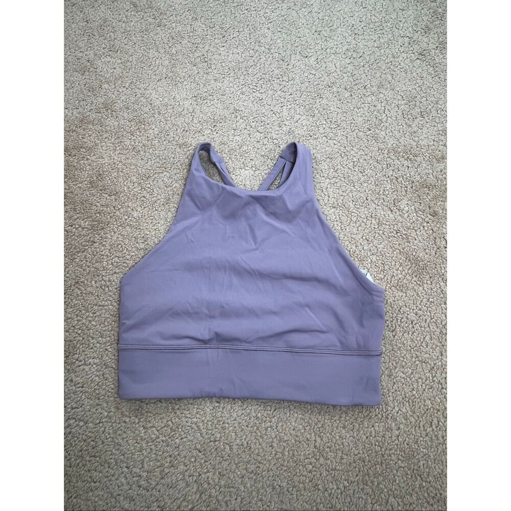 Lululemon Athletic Bra Lavender Purple Size 8 – No Padding